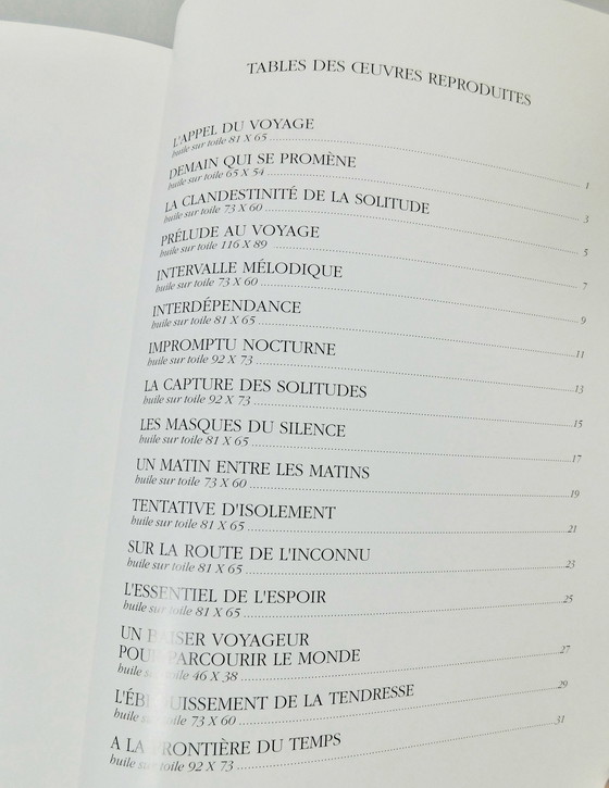 Image 1 of Sandra Jayat – L'Appel du voyage Ausstellung Dezember 1992