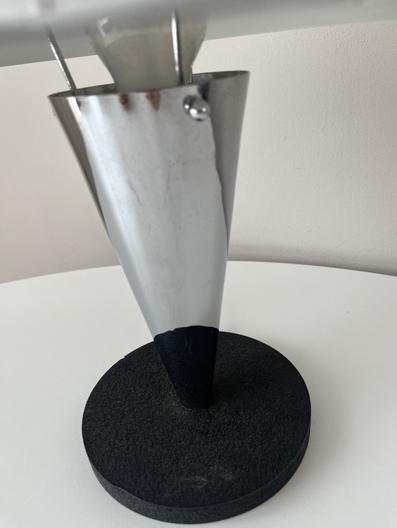 Image 1 of Vintage-Chrom-Pilzlampe