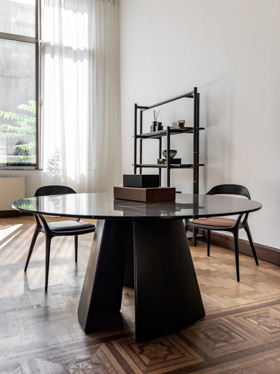 Image 1 of Spalli Story Tisch aus Marmor und Massivholz