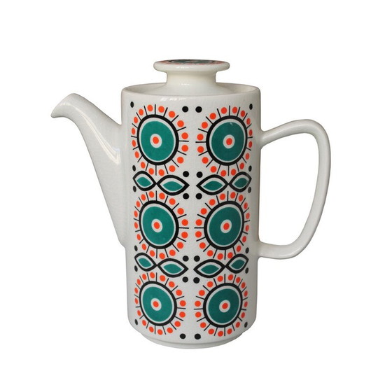 Image 1 of Retro-Keramik-Teeservice, Tschechisch 1960