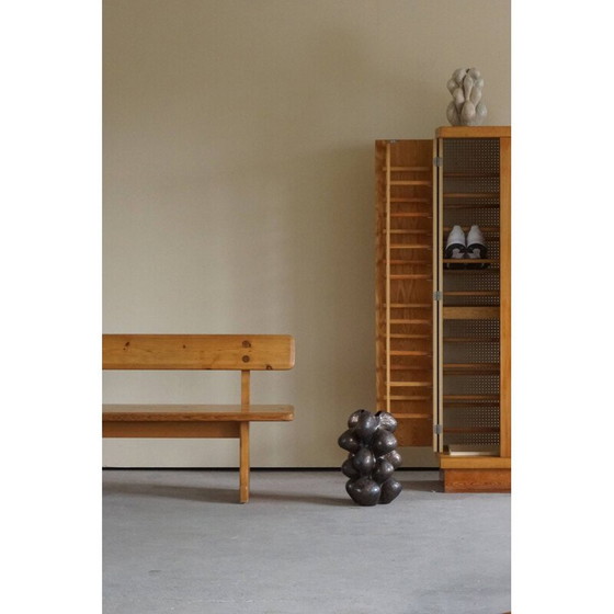 Image 1 of Bank aus Kiefernholz von Carl Malmsten für Karl Andersson und Söner, Schweden 1960er Jahre