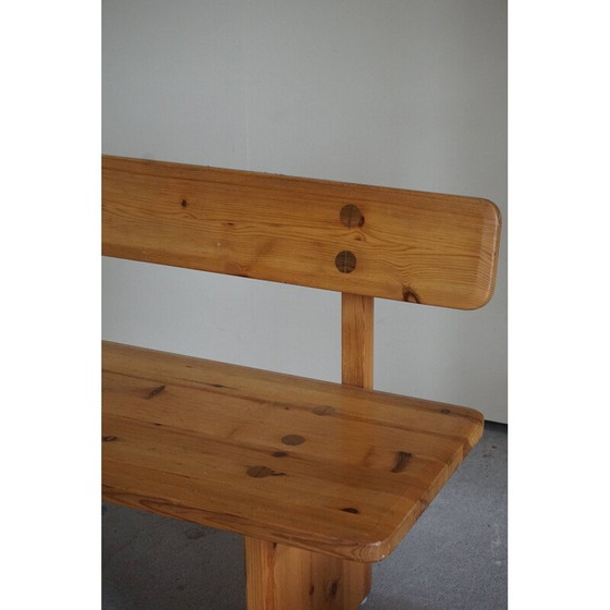 Image 1 of Bank aus Kiefernholz von Carl Malmsten für Karl Andersson und Söner, Schweden 1960er Jahre