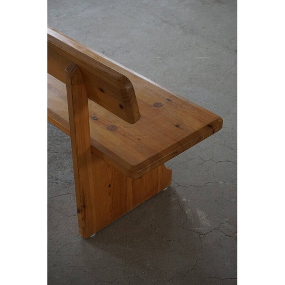 Image 1 of Bank aus Kiefernholz von Carl Malmsten für Karl Andersson und Söner, Schweden 1960er Jahre