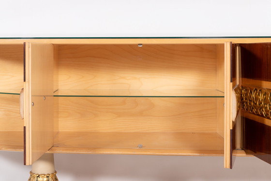 Image 1 of Italienisches Mid Century Modernes Sideboard-Buffet von Osvaldo Borsani
