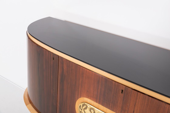 Image 1 of Italienisches Mid Century Modernes Sideboard-Buffet von Osvaldo Borsani
