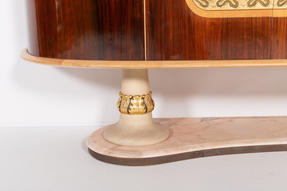 Image 1 of Italienisches Mid Century Modernes Sideboard-Buffet von Osvaldo Borsani