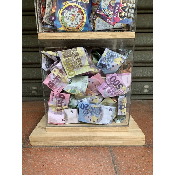 Image 1 of Vintage-Skulptur "Bargeldansammlung"