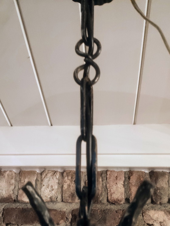 Image 1 of Brutalistische Murano-Lampe