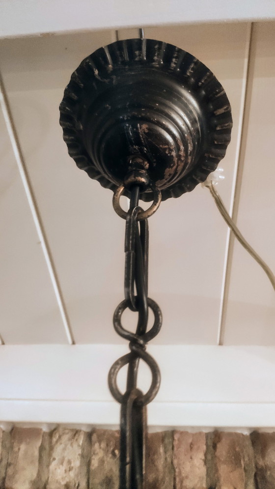 Image 1 of Brutalistische Murano-Lampe