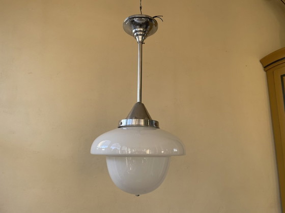 Image 1 of Lampe Hängeleuchte Modell Champignon Art Deco 1930er Jahre Französisch