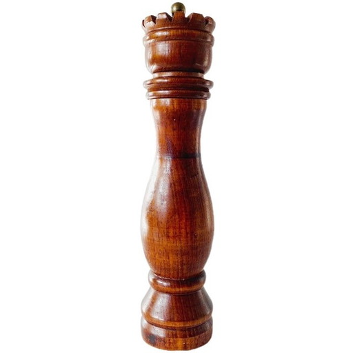 Vintage-Pfeffermühle aus Holz