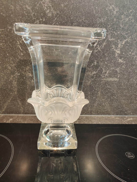 Image 1 of Vase Florero de cristal jarron coleccion