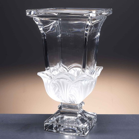 Image 1 of Vase Florero de cristal jarron coleccion