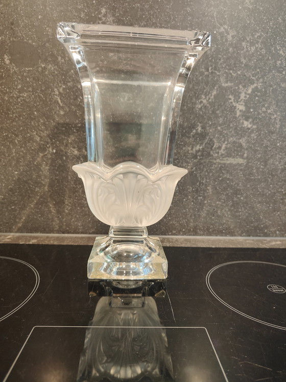 Image 1 of Vase Florero de cristal jarron coleccion