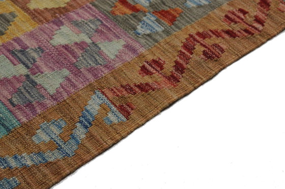 Image 1 of Original Old Style Kelim Afghan 260 X 202 Cm Top Zustand