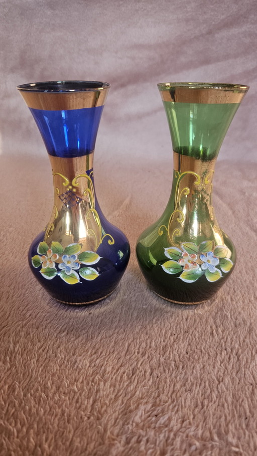 2 böhmische Vasen (Tschechische Republik?)