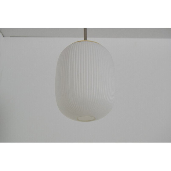 Image 1 of Mid-Century-Glas-Hängeleuchte 1950er Jahre
