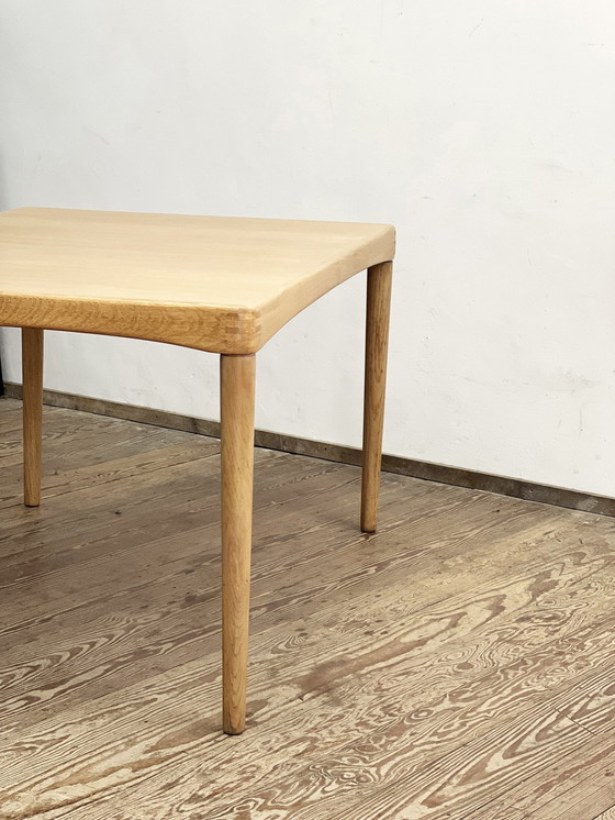 Image 1 of Extendable Oak Dining Table by H.W. Klein for Bramin