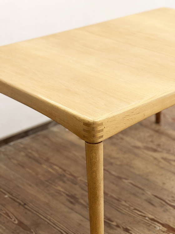 Image 1 of Extendable Oak Dining Table by H.W. Klein for Bramin