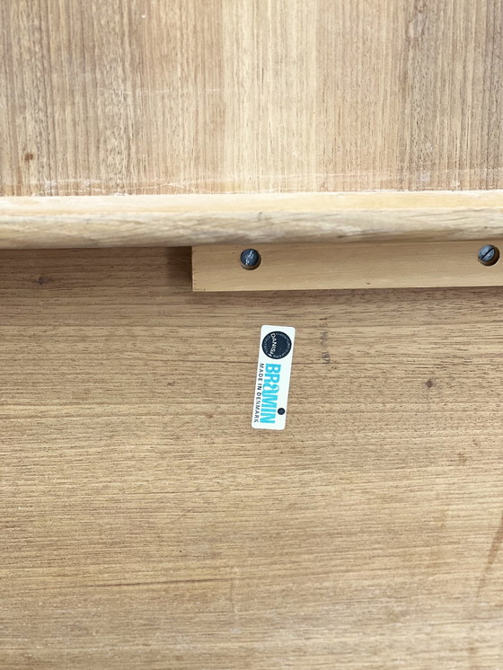 Image 1 of Extendable Oak Dining Table by H.W. Klein for Bramin