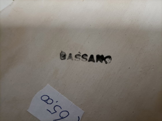 Image 1 of Seltene Bassano Keramik Wandkonsole mit Engel - handgefertigt und detailliert