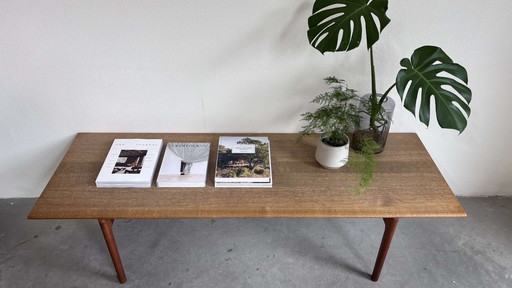 Vintage Couchtisch Eiche Hans J Wegner