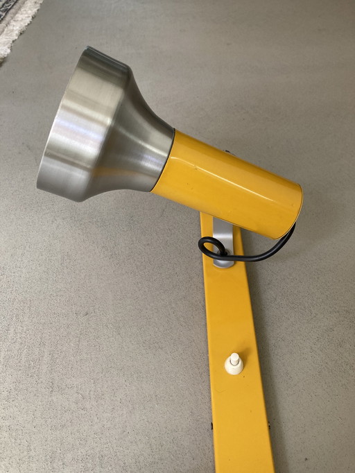 Vintage Gelbe Flecken mit Aluminium-Schirm