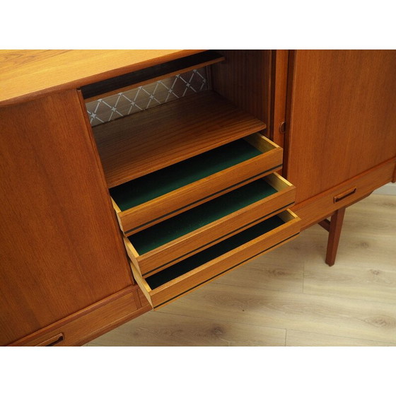 Image 1 of Vintage Teakholz Highboard, Dänemark 1960er Jahre
