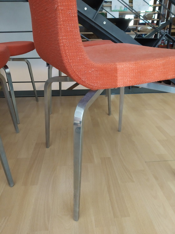 Image 1 of 4x Mauro Lippariniro Lipparini Hella Stühle