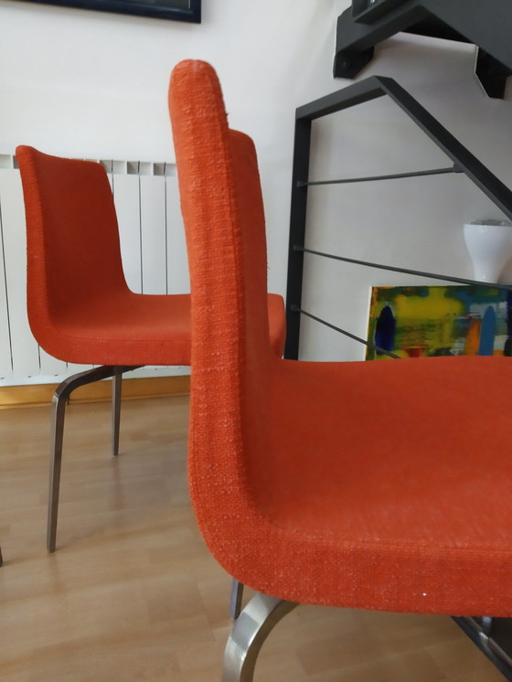 Image 1 of 4x Mauro Lippariniro Lipparini Hella Stühle