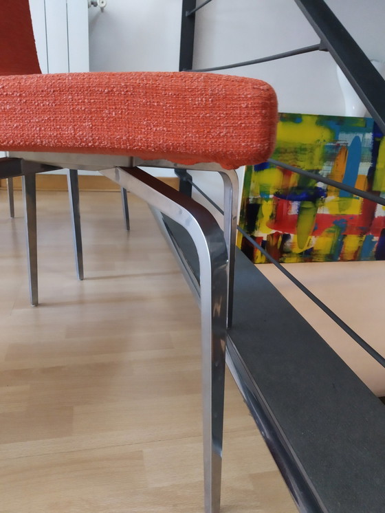 Image 1 of 4x Mauro Lippariniro Lipparini Hella Stühle