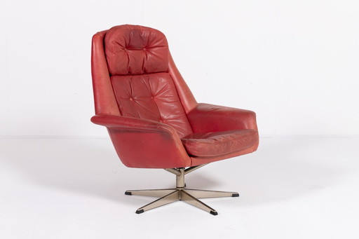 1970'S Vintage Danish Design Lounge Chair von Bramin von Henry W. Klein