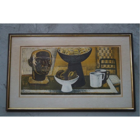 Image 1 of Skandinavische Vintage-Lithografie von Nils Wedel, Schweden 1950