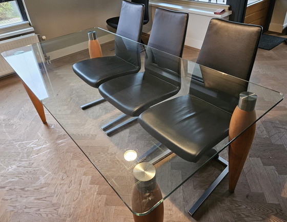 Image 1 of 6x Rolf Benz 7800 Esszimmerstuhl