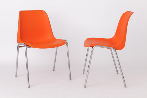 Image 1 of 6 Stapelstühle Vintage 1970er, Deutschland