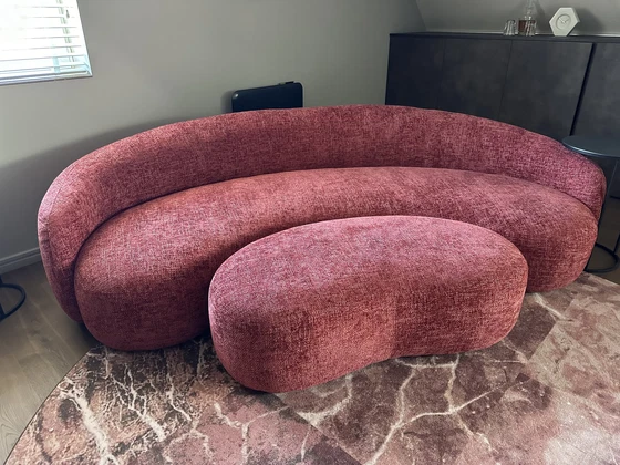 Image 1 of Mokana Sofa Bean halbrund mit Fußhocker