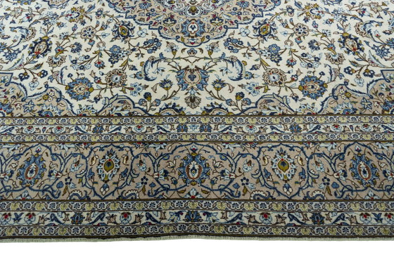 Image 1 of Handgeknüpfter Kashan Kork Orientteppich – 350 X 252 Cm
