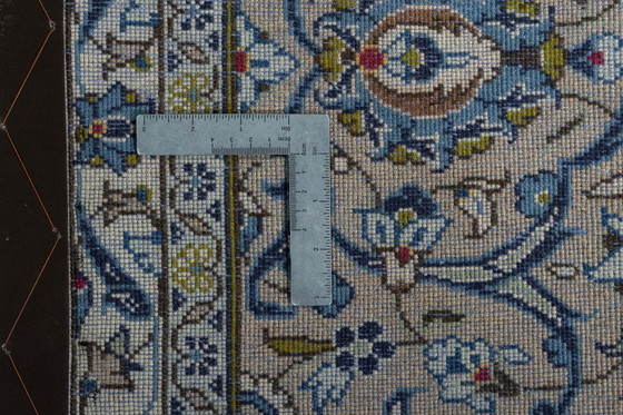 Image 1 of Handgeknüpfter Kashan Kork Orientteppich – 350 X 252 Cm