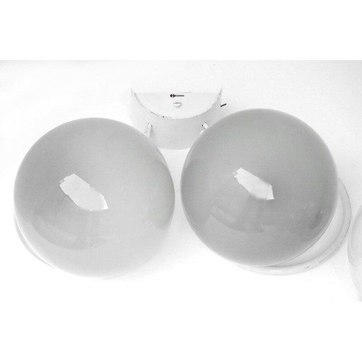 Paar Vintage Wandlampen 3272 Gino Sarfatti Design Arteluce Italien 1959