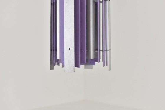 Image 1 of Elegante Hängeleuchte, entworfen von Thue Christensen für Nordisk Solar, Dänemark, 1960er Jahre.