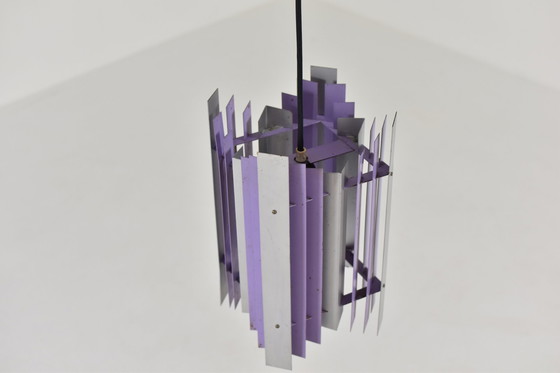Image 1 of Elegante Hängeleuchte, entworfen von Thue Christensen für Nordisk Solar, Dänemark, 1960er Jahre.