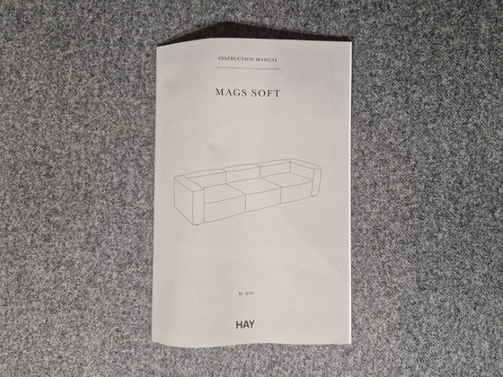 Image 1 of Neu Hay Mags Soft Elements Sofa Grau Anthrazit