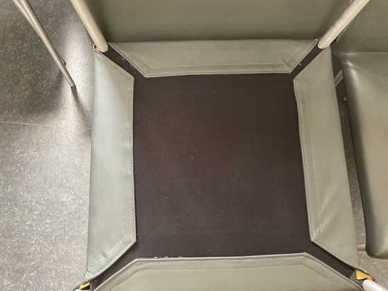 Image 1 of 8x Leder Stühle Von Der Marke More