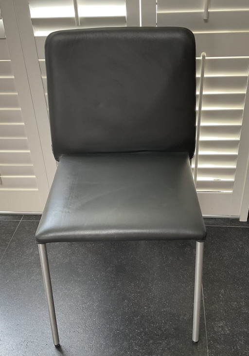 8x Leder Stühle Von Der Marke More