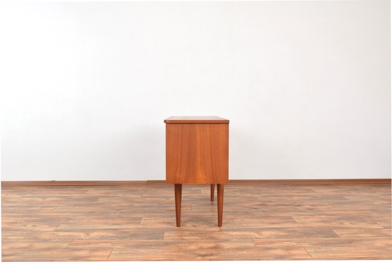 Image 1 of Mid Century Dänischer Teak-Schreibtisch, 1960er Jahre.