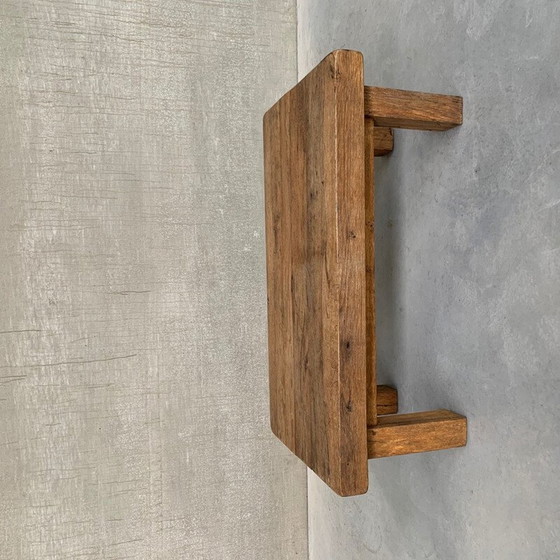 Image 1 of Vintage Couchtisch in Eiche, Belgien 1970