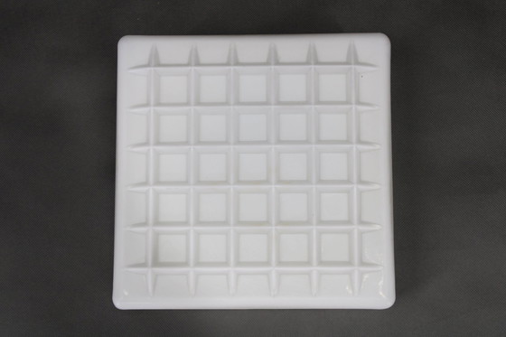 Image 1 of 1970S Runde Glas-Deckenleuchte, Tschechoslowakei