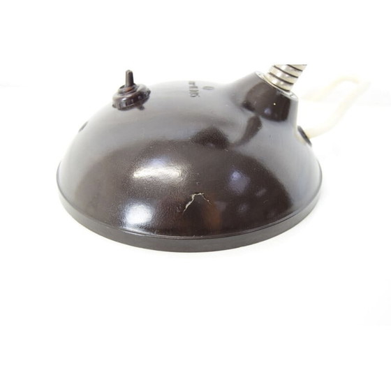 Image 1 of Vintage verstellbare Lampe aus Bakelit und Metall, Tschechoslowakei 1950
