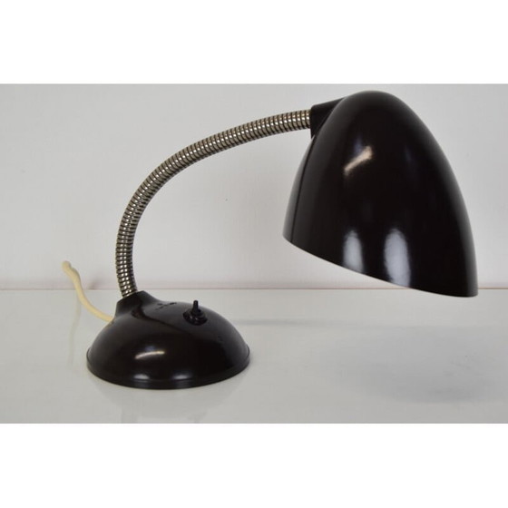 Image 1 of Vintage verstellbare Lampe aus Bakelit und Metall, Tschechoslowakei 1950