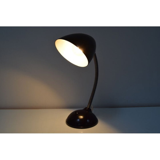 Image 1 of Vintage verstellbare Lampe aus Bakelit und Metall, Tschechoslowakei 1950